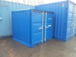 6` Fuss Container, Lagercontainer, Geräteschuppen neu - Bild 1 von 1