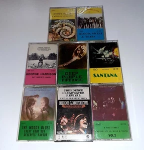 Classic Rock vintage Cassette Tape Malaysia Singapore Import LOT George Harrison - Picture 1 of 3