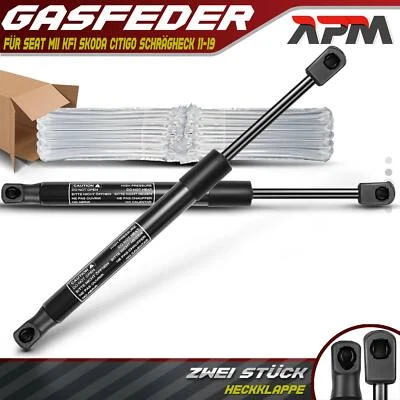 2x Gasfeder Dämpfer Heckklappe für Seat Mii KF1 Skoda Citigo Schrägheck 11-19