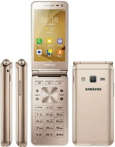 Original Unlocked Samsung Galaxy Folder2 SM-G160N WIFI 3.8" Flip 4G Mobile Phone - Picture 1 of 13