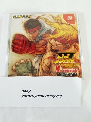 USED Street Fighter III W Impact Sega Dreamcast Japan import - Image 1 of 4