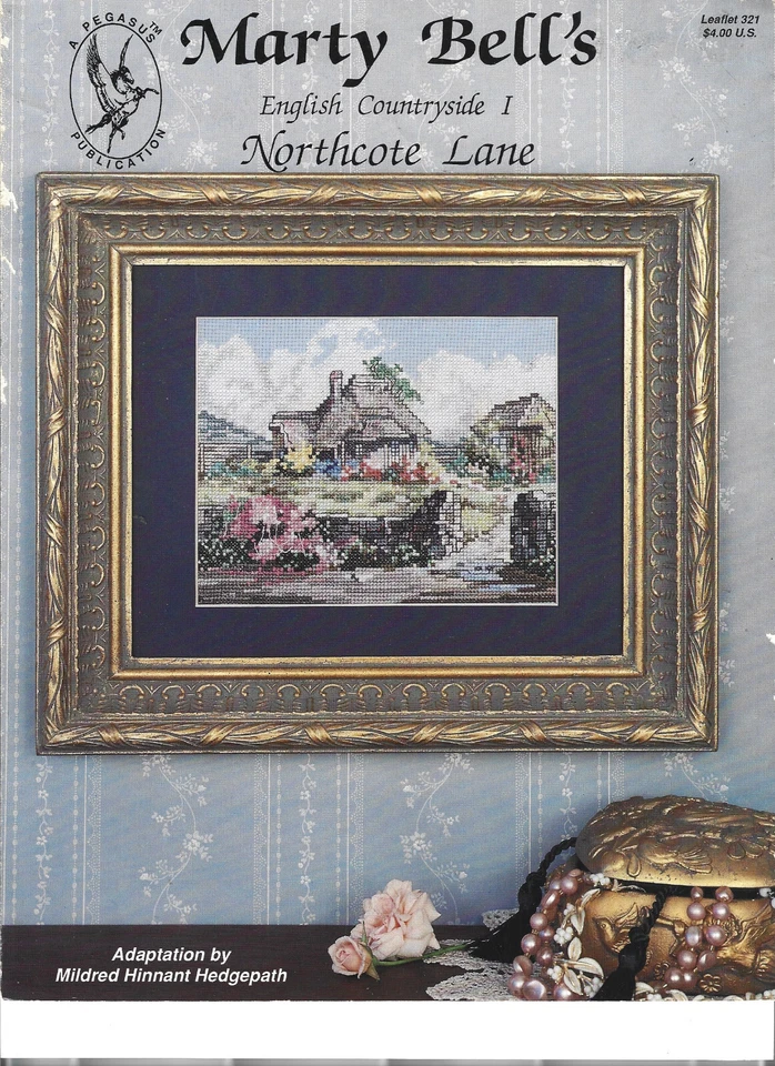 Marty Bell Northcote Lane English Countryside I Cross Stitch Chart - Image 1 of 1