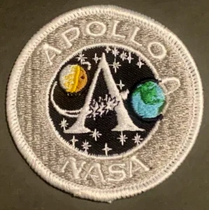 NASA Apollo Program 3" Round Cloth Patch - Picture 1 of 1