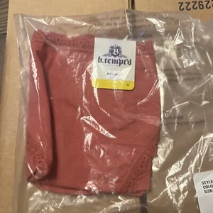 b.tempt'd by Wacoal inspirierte Ösen-Slip-Höschen mit Hi-Bein - 971219 M Schieferrose - Bild 1 von 2