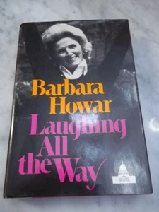 Laughing All the Way by Barbara Howar HCDJ 1st/1st SIGNED! Free Shipping! - Picture 1 of 9