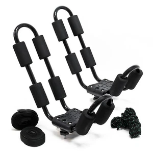 2x Kajakhalter Kajakstütze Kajak Dachträger Kajakträger Bootshalter Bootsträger - Photo 1/7