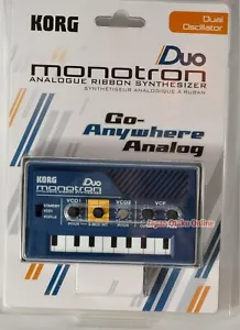 KORG Monotron Duo Analog Ribbon Synthesizer 2VCO 1VCF JAPAN Import - Picture 1 of 7