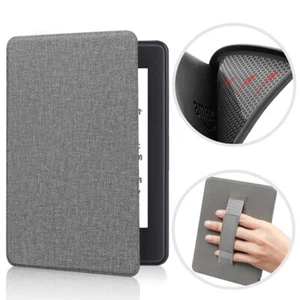 Smart Case with Hand Strap Soft Cover For Amazon Kindle Paperwhite 5 11th Gen - Picture 1 of 20