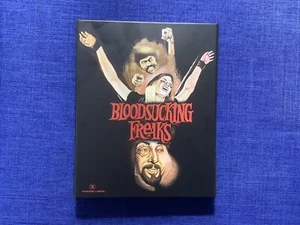 Bloodsucking Freaks (4K UHD Blu Ray ) + Slipcover Vinegar Syndrome Region Free - Picture 1 of 4