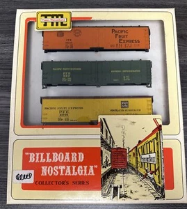 Tren Miniatura HO Kit #8707 3/Paquete Frigorífico Coches Pacific Fruit Express Nuevo de Lote Antiguo - Imagen 1 de 4