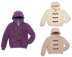 NEW GIRLS COFFEESHOP WHUBBY HOODED FLEECE JACKET VARIETY COLORS & SIZES - Picture 1 of 2