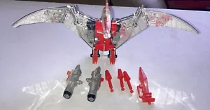 1985 Hasbro Transformers G1 SWOOP Dinobot-100% Complete w/Nice Chrome - Picture 1 of 3