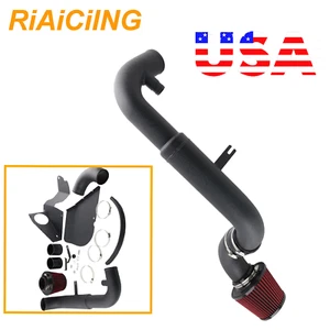 Cold Air Intake System EA113 For Audi A3 Golf GTI MK5 MK6 2.0 11-12 w/Filter Red - Picture 1 of 10