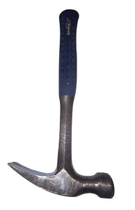 Vintage Estwing Milled Face Nylon Handle Pats. Pend.Claw Hammer WEIGHT 1 LB 11oz - Picture 1 of 12