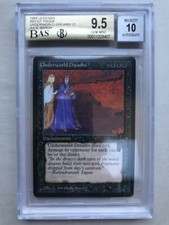 MTG Magic The Gathering Legends Artist Proof Underworld Dreams BGS 9.5 w10 Auto