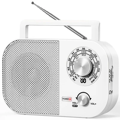 Tragbares AM -FM -Radio Tragbares Radio mit Langstreckenempfang F7Z59033 - Bild 1 von 4