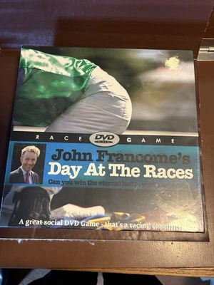 John Francome's Day At The Races - Race DVD Game - Horse Racing -New and Sealed - Image 1 of 4