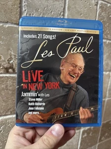 Les Paul Live in New York (Blu-ray/DVD 2010, 2-Disc Includes Digital) Guitar - Picture 1 of 2