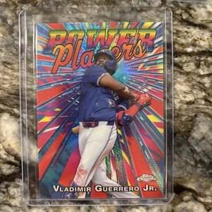 2025 Topps Chrome Vladimir Guerrero Jr Power Players #PP-11 Toronto Blue Jays - Bild 1 von 2