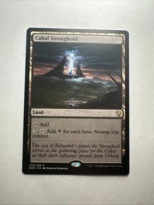 Cabal Stronghold - DOM 238/269 - Regular Lightly Played - Image 1 of 2
