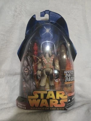 2005 Star Wars Wookiee Warrior Battle Bash Revenge of the SITH Figure ROTS  - Image 1 of 4