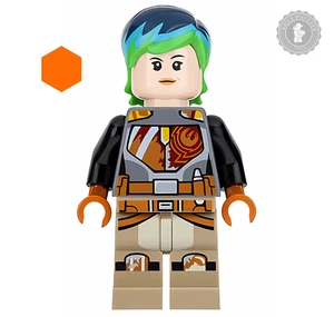 LEGO Star Wars Sabine Wren minifigura sw0742 Del set 75150 (2016) - Imagen 1 de 3