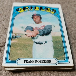 (28) 1972 TOPPS BASEBALL HOF/STAR CARDS - HoFs-Cepeda, Robinson, Simmons, Perry - Picture 1 of 17