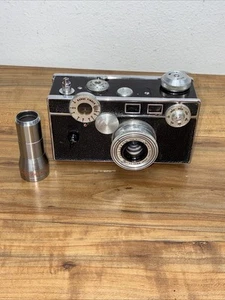 ARGUS C3 C-3 "BRICK" 35mm RANGEFINDER FILM CAMERA WITH 50mm f/3.5 CINTAR LENS - Picture 1 of 10