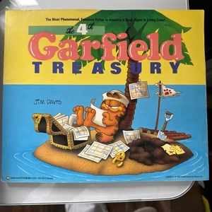 The 4th Garfield Treasury Jim Davis 1987 Ballantine Books New York - Picture 1 of 6