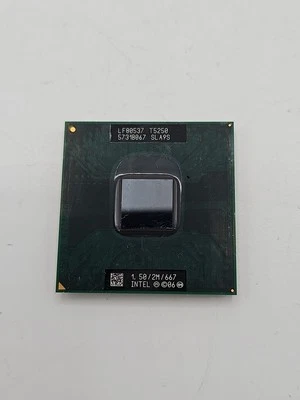 CPU Intel Dual Core DUO T5250 1.50/2M/667 SLA9S processore per Acer Aspire 5720 - Immagine 1 di 2