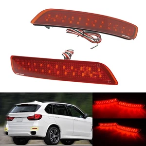 2x LED Stoßstange Reflektor Bremslicht Für BMW X5 F15 BJ.2013 - 2018 mit M-Paket - Bild 1 von 12