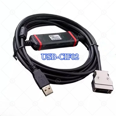 Cable de programación USB-CIF02 PLC Omron compatible con CPM1A CPM1 CPM2A CQM1 C200HS HE HX HG - Imagen 1 de 4