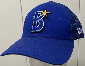 Yokohama Baystars Blue Baseball Cap Mesh Back Snap Back New Era Japan Exclusive - Picture 1 of 6
