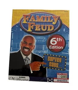 New & Sealed Family Feud 6th Home Edition Board Game SURVEY SAYS Steve Harvey - Picture 1 of 4