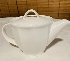 Villeroy & Boch Geo White 0158 Mini Teapot 3.75" 16 Oz Germany Discontinued - Picture 1 of 6
