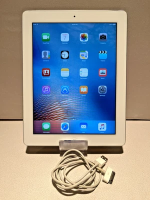 Apple iPad 2 A1395 16 GB, Wi-Fi, 9,7 pulgadas - Blanco Foto 1 de 3