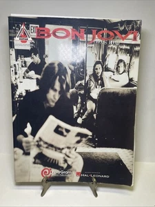 Vintage Bon Jovi Cross Road Sheet Music Book Guitar Tablature Livin On A Prayer - Picture 1 of 4