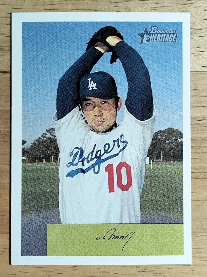 2002 Bowman Heritage #78 Hideo Nomo - Image 1 of 2