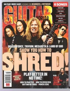 Guitar World ~ 2007 ~ You Pick ~ Learn to Shred ~ Van Halen ~ Slash ~ Satch Vai - Picture 1 of 28