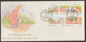 (N21)MALAYSIA NEW ZEALAND 1991 THINKING OF YOU FDC STAMP VAL NZ$2.00 - Picture 1 of 1