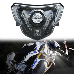 For BMW G310GS/G310R Motorcycle LED Front Headlight Assembly with Angel Eye DRL - Picture 1 of 12