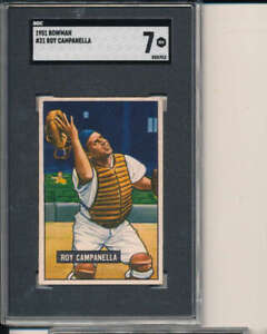 1951 Bowman #31 Roy Campanella Dodgers card sgc 7 nm bxm3