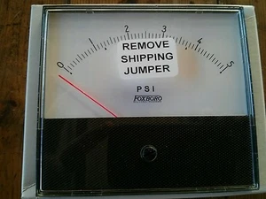 NEW FOXBORO 65PS-JT PANEL MOUNT INDICATOR 4-20MA 0-5 PSI NEW IN FACTORY PACKAGE - Picture 1 of 7