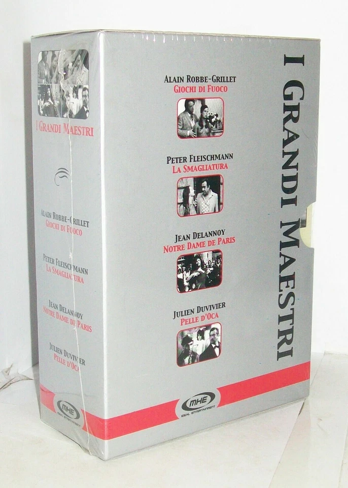 I Großartig Masters - Grillet/Fleishmann/Delannoy/Duvivier Box 4 DVD - Bild 1 von 1