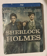 Sherlock Holmes SteelBook Blu-ray Robert Downey Jr. Jude Law Guy Ritchie Sealed!