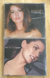 Shania Twain 'Don't Be Stupid, Man I Feel Like A Woman' CD Promo Singles STDBS1 - Picture 1 of 1