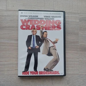 Wedding Crashers (DVD, 2005) Widescreen EUC Owen Wilson Vince Vaughn - Picture 1 of 3