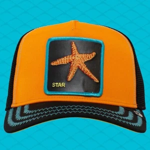 Goorin Bros The Farm Trucker Summer Nights Capsule Baby I Am A Star “Star” Fish - Picture 1 of 6