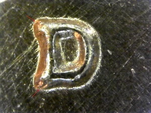 1958-D Stempelglanz Lincoln Wheat Cent Fehler Stempelriss & RPM Inv#E5285 - Bild 1 von 4