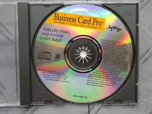 SoftKey Multimedia Business Card Pro for Windows 95, 3.1 Softkey CD Only - Picture 1 of 3